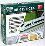 095-K10960 - N - ICE4, 4-tlg. DBAG/Klimaschützer, Startset Gleis-Oval, Trafo